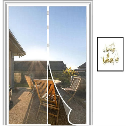 Magnetic Anti-Mosquito Net Anti Bug Fly Mouse Door and Window Screens No Punching Required Automatic Closing Curtains
