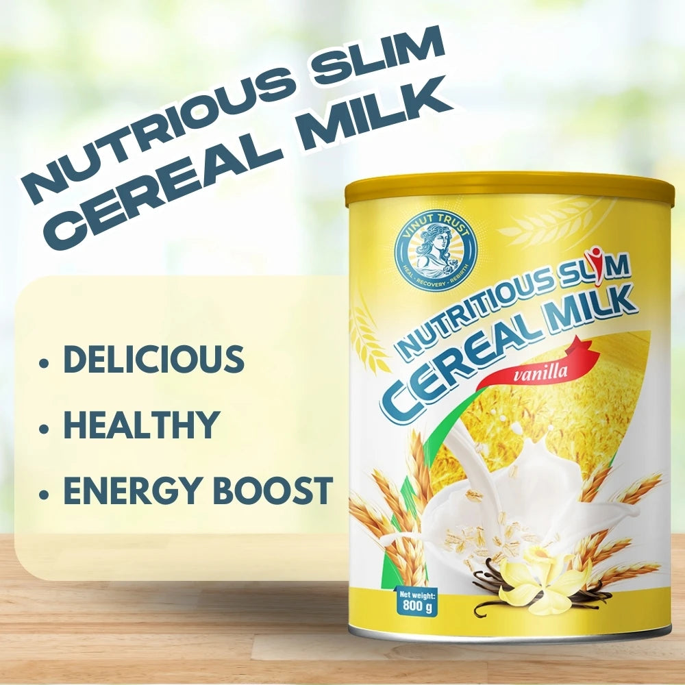 Factory Price Cereal milk powder Nutritious Slim 800g VINUT TRUST Manufacturer Private label OEM ODM