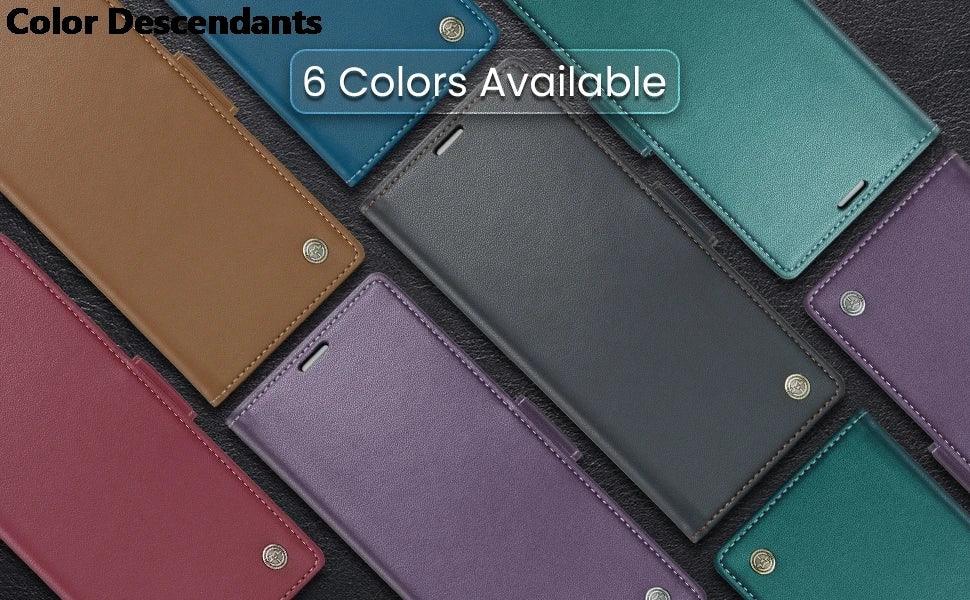 Iphone 15 Pro Max Case Iphone 13 14 12 11 Pro Max SE X XR XS Max 8 7 6 6S Plus Card Slot High-grade Leather Cover Phone Case