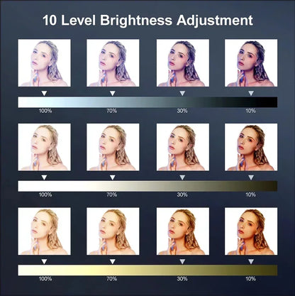 10" 26cm LED Selfie Ring Light Photography Video Light RingLight Phone Stand Tripod Fill Light Dimmable Lamp Trepied Streaming