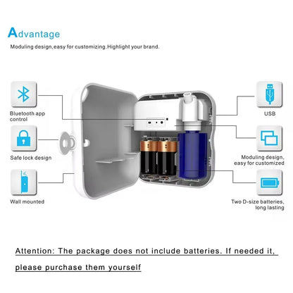 Bluetooth Control Aroma Diffuser USB Wall Waterless Aromatherapy Oil Diffuser Home Hotel Air Freshener Spray Fragrance Machine