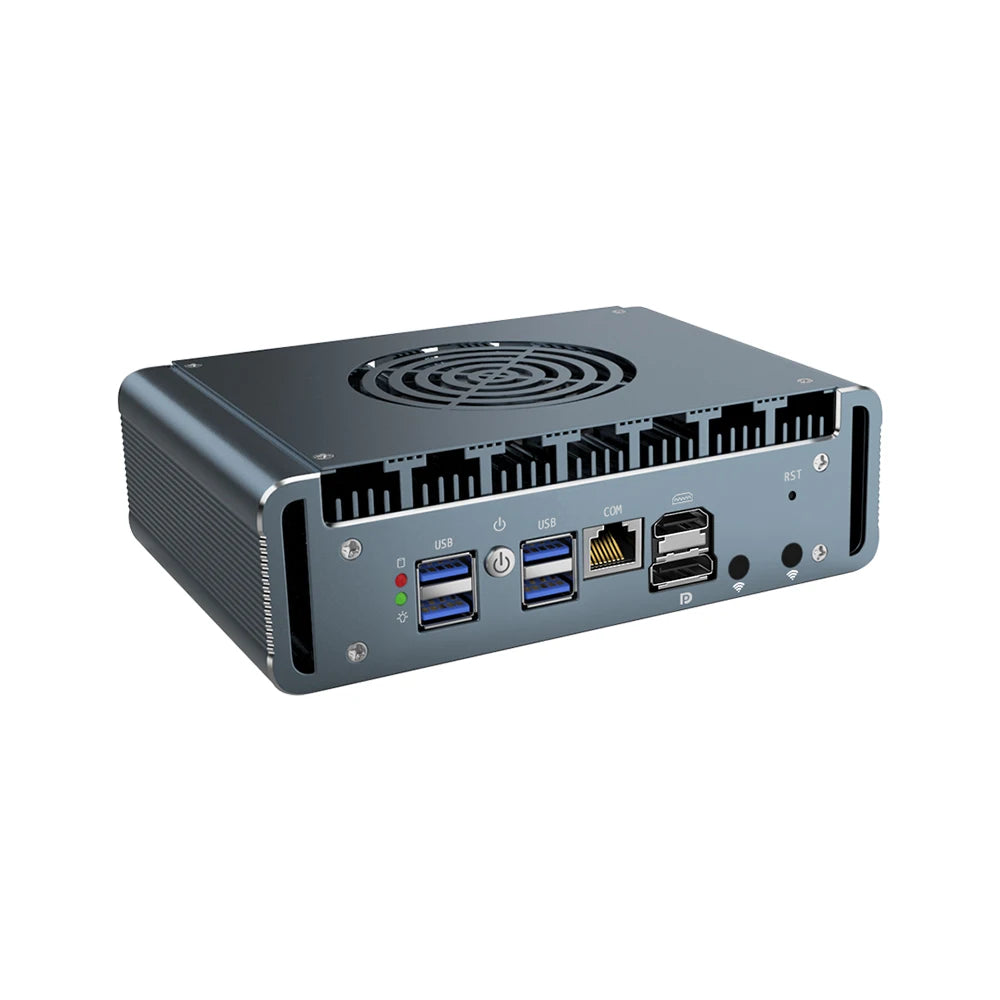 Topton Solid i7 13620H i3 1220P N300 Core 3 100U Firewall Mini PC 6x2.5G LAN DDR5 NVMe Proxmox pfSense OPNsense Mini Computer