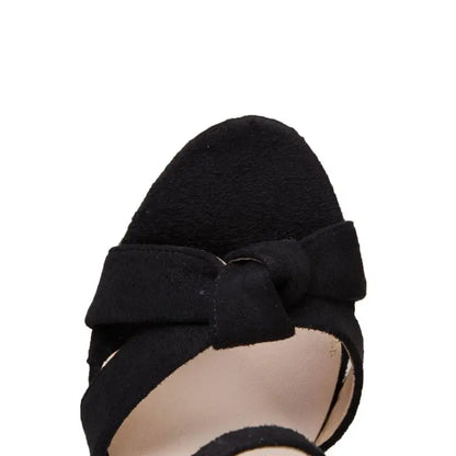 REAVE CAT Brand Women Sandals Open Toe Flock Suede Wedges 11cm Platform Buckle Strap Big Size 44 45 46 Soft Leisure Daily Shoes