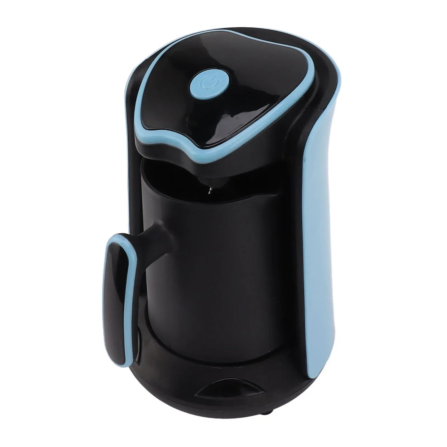 500ml Coffee Pot Stainless Steel Electric Thermal Coffee Maker for Office Blue
