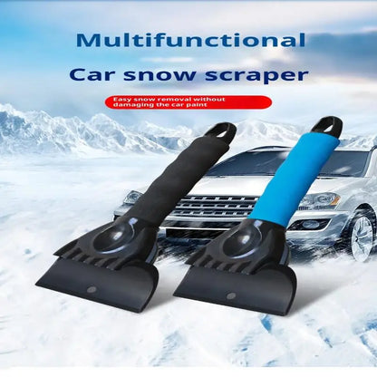 Versatile Ice Scraper for Cars, Windshield and Door Snow Removal, Frost Clearing Tool for Winter, Auto Cleaning Accessories