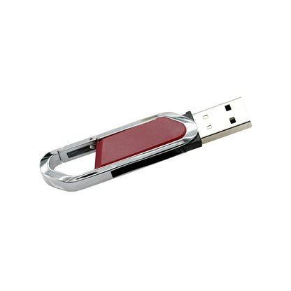 Pendrive 256GB USB Flash Drive Leather with Metal Keychain 64GB 32GB 8GB Business Usb Memories Disk 128GB Pen Drive Memory Stick