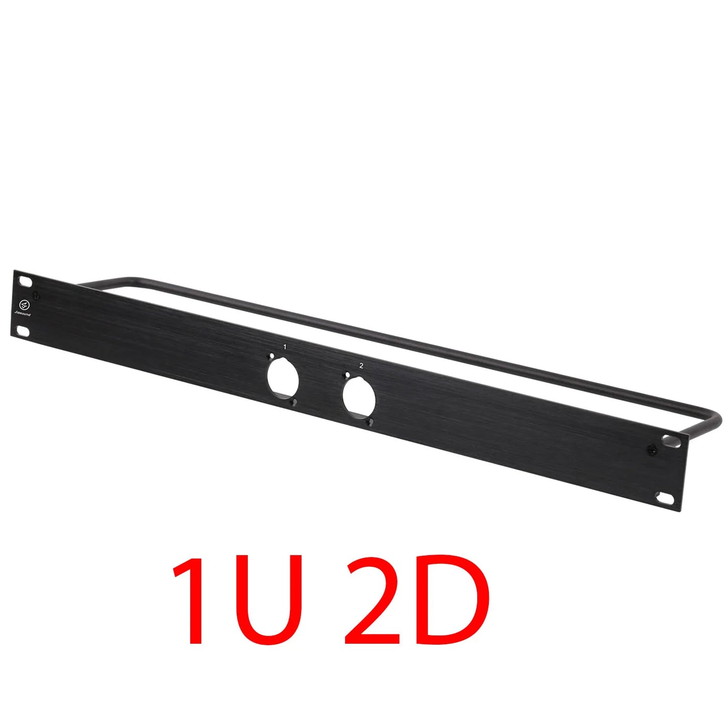 1U 2U Rack Patch Panel 8 12 16 24 Way Channel Flight Case Mount for XLR Connecctor Male Female SpeakOn Cabinet Mounting Panel