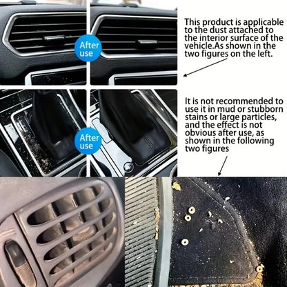 Multi Functional Cleaning Gel for Car Suitable Interior Cleaning Keyboard Air Vent Slime Car Interior Fittings Cleaning Tools