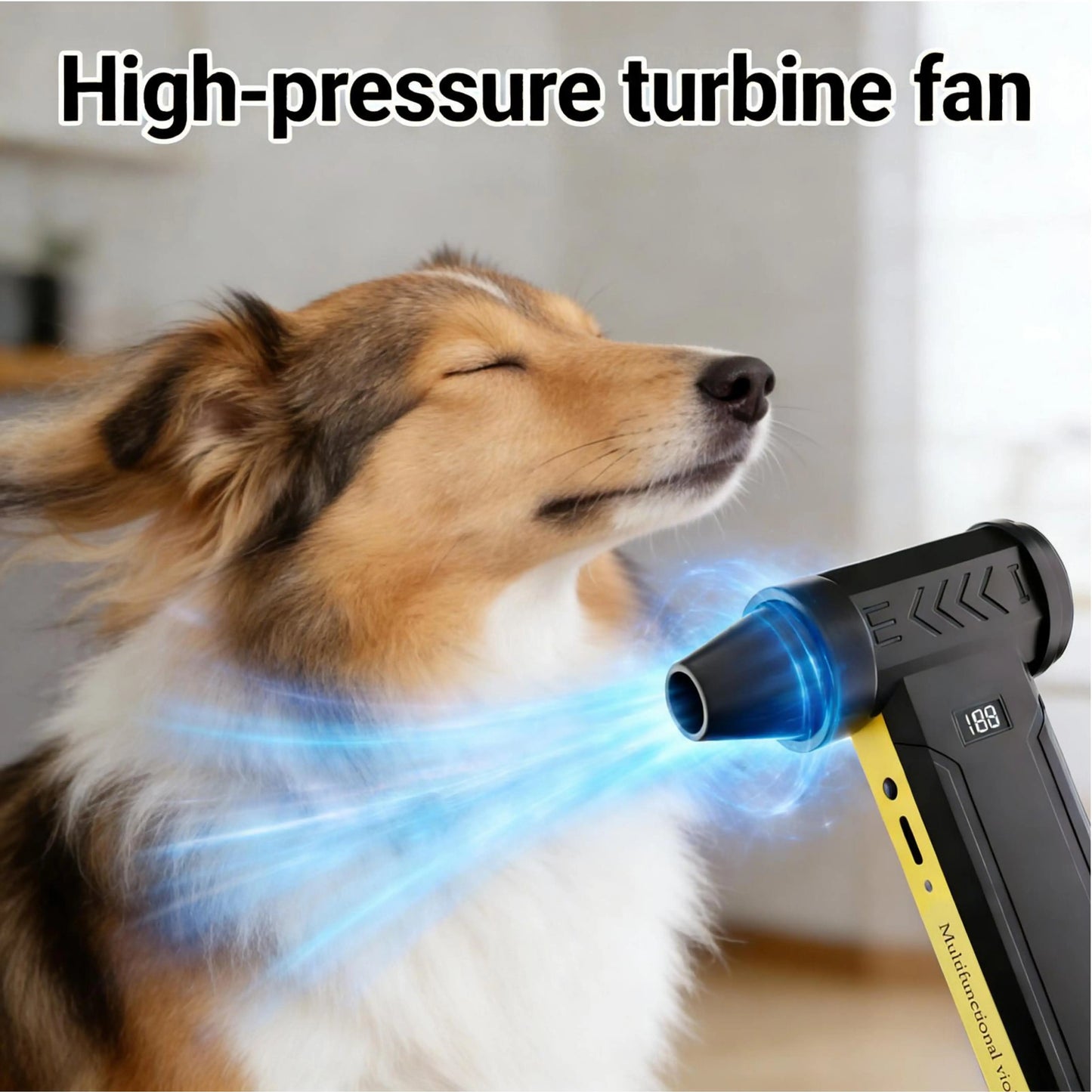 High-Speed Turbo Electric Portable Cooler Air  160000 RPM Rechargeable Powerful Violent Dust Blower Brushless Motor