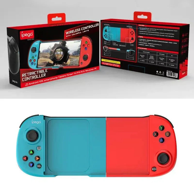 Ipega PG-9217 Wireless Bluetooth Gamepad Ultra-thin Game Controller Joystick For Android iOS MFI Games PC PS4 Nintendo Switch