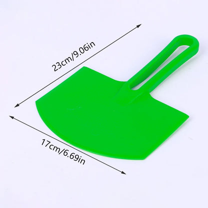 Curved Bucket Scoop Putty Knife Scraper Spackle Paint for Drywall Finishing Plaster Scraping Decals Patch Construction Tools New