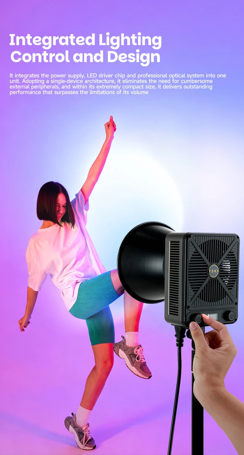 Miaotu RGB Photography Light G230W G330W Portable LED Video Lamp 2800K-6500K Studio Live Fill Light