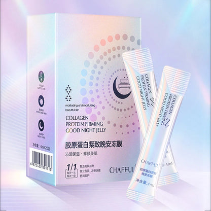 20pcs Collagen Sleeping Facial Masks Anti Wrinkles Moisturizing Anti-aging Firming Collagen Masks Face Mask Facial Skin Care