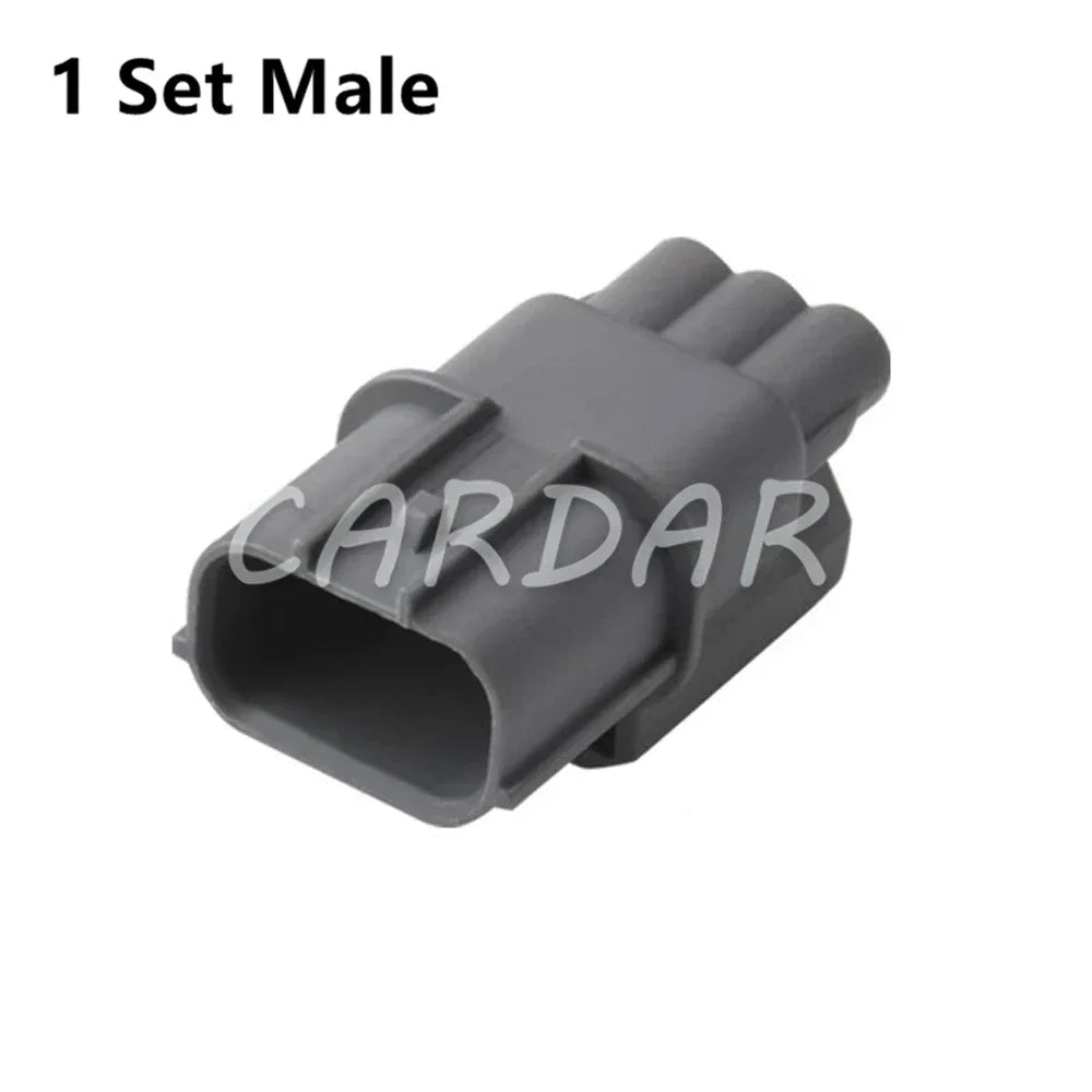 1 Set 3 Pin 6189-0968 6918-1833 Automotive Connector AC Assembly Head Lamp Plug Light Socket For Car Honda