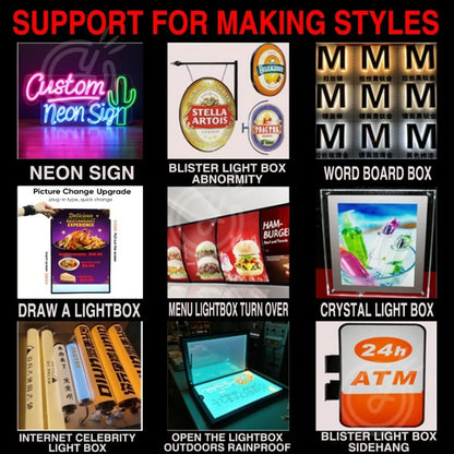 Custom Made LED 3D Sign Metal Backlit Letters for Outdoor Business Storefront Waterproof Advertising Display