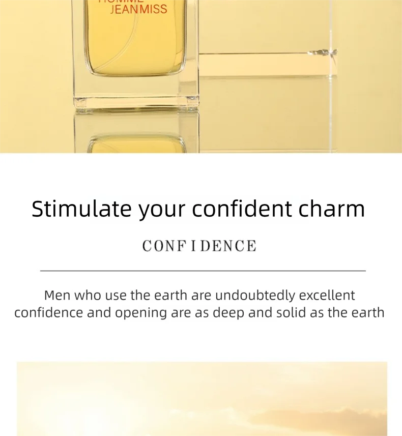 Pheromones Perfume For Men  Earth Fresh Long Lasting Fragrance High End Woody Aromatic Cologne Spray Natural Scent Parfume