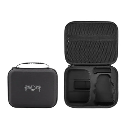XFJI Storage Bag Protective Carrying Case PU Leather Handbag for DJI Mini 4K/Mini 2SE/Mini 2 Drone Controller Accessories