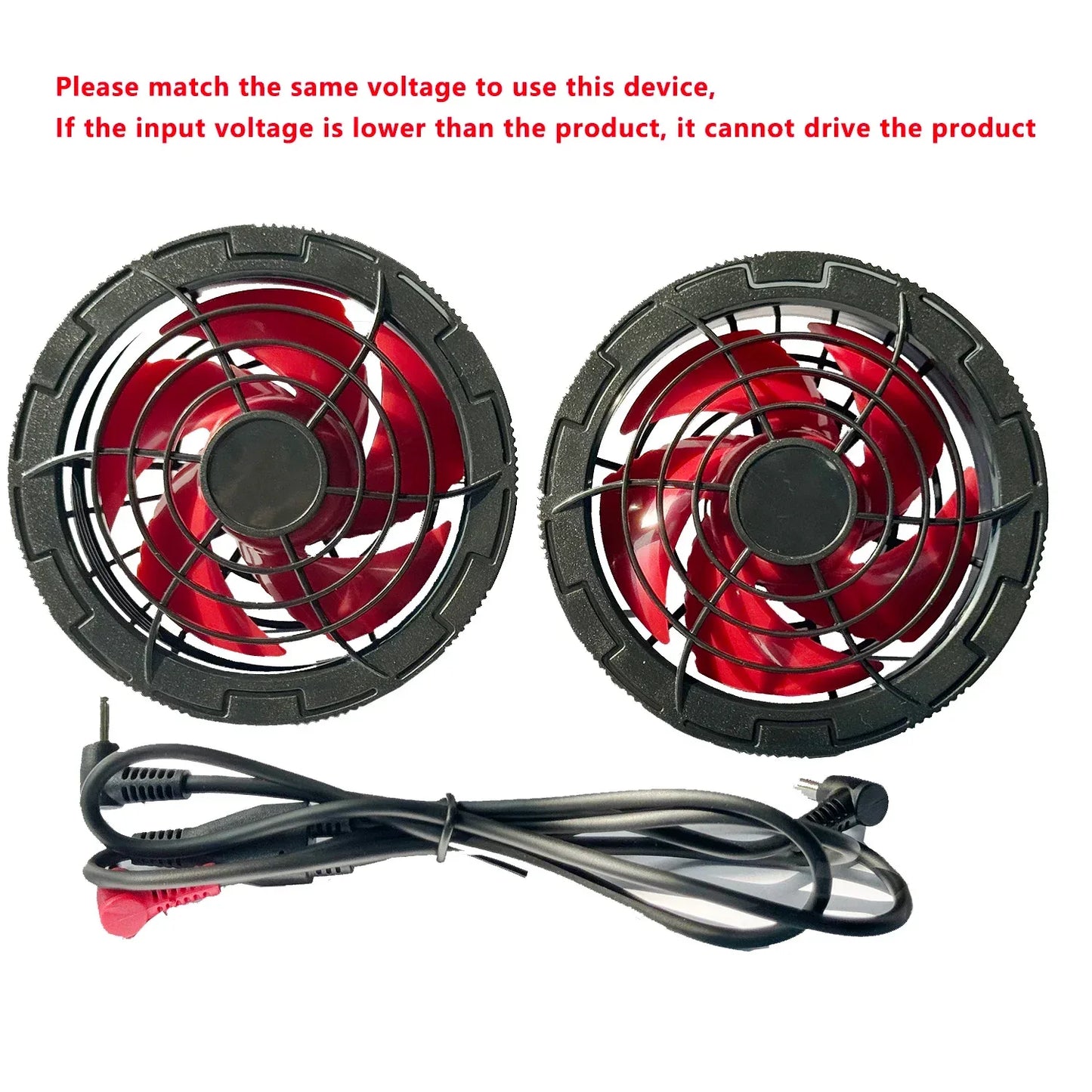 Men Outdoor Summer USB Electric Fan Cooling Jackets New generation 19 24V Air Conditioning Fan With Cable Air Conditioner Fan