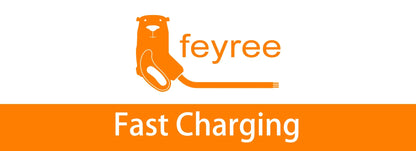 feyree 32A 7KW Type2 EV Portable Charger 3.5KW 16A 1Phase EVSE Charging Box 11KW 16A 3Phase Car Charger for Electric Vehicle
