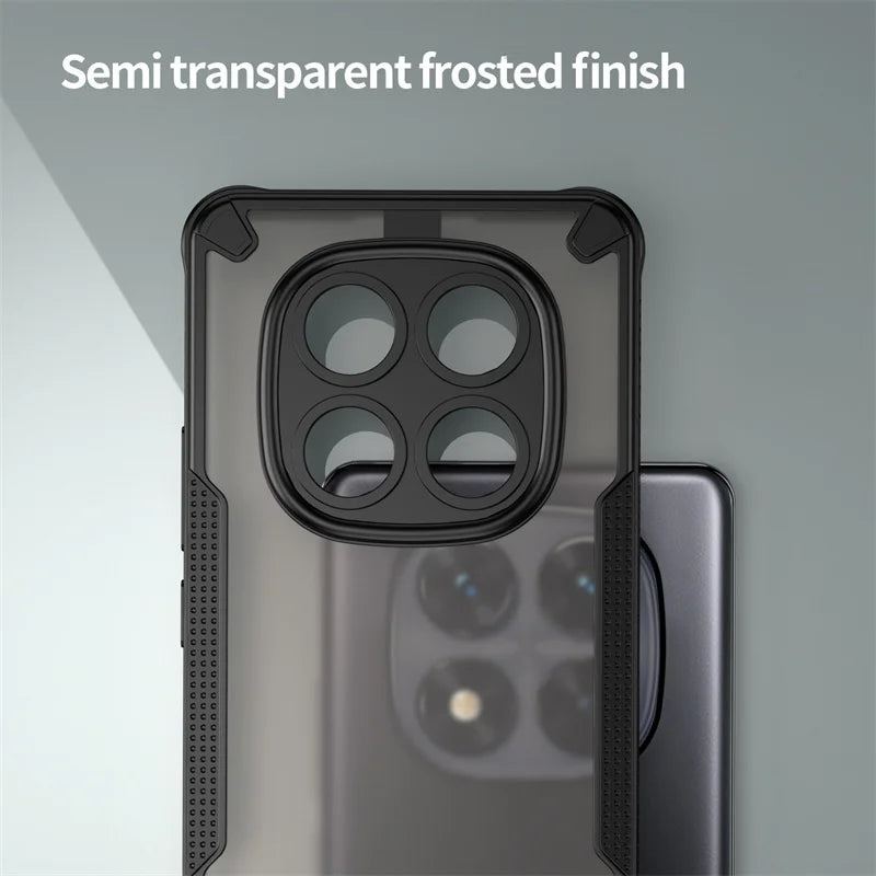 Hybrid Rugged Protective Cover For Xiaomi Redmi Note 15 Pro 5G Note 15 Pro+ Plus Case Shockproof Coque Fundas Capa