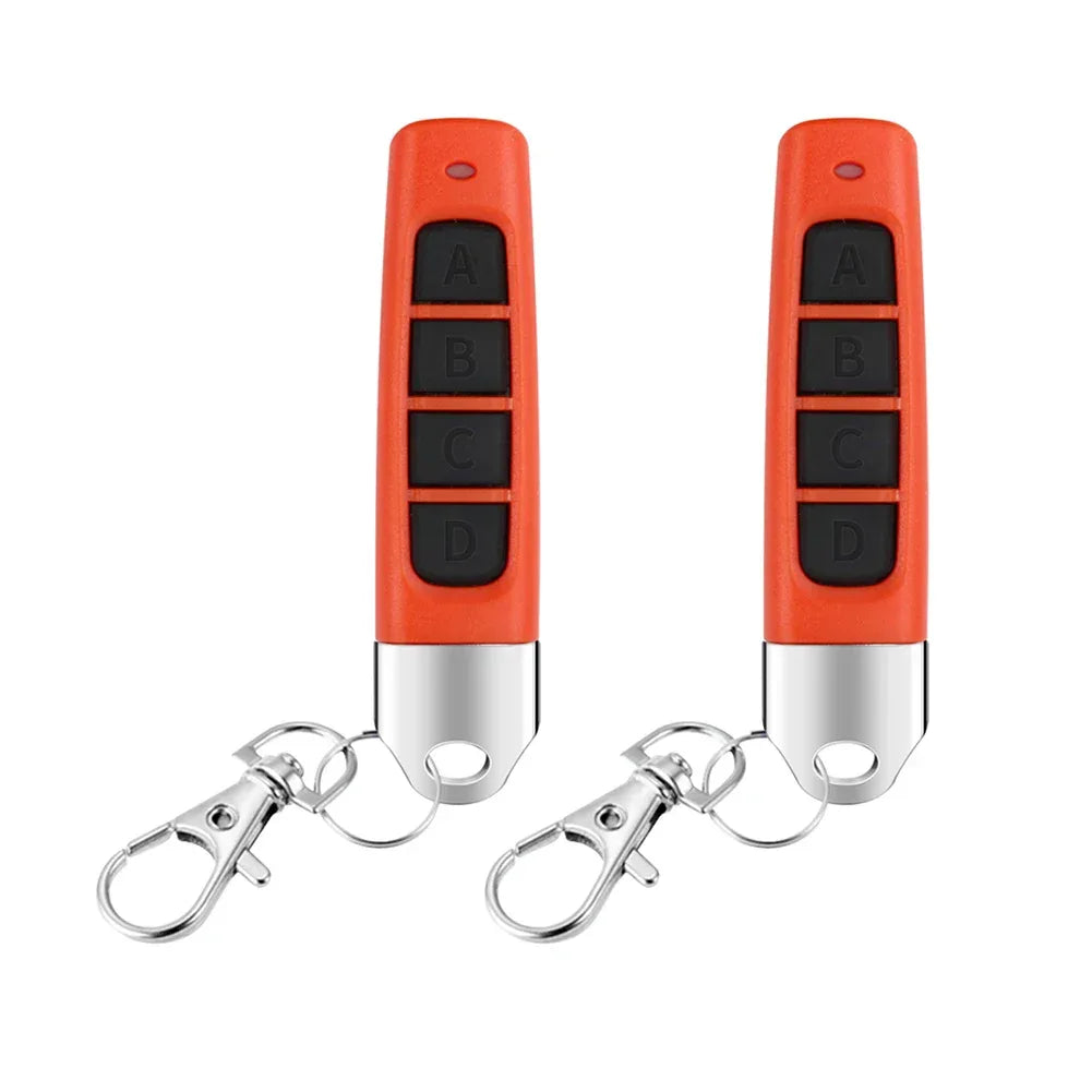 4-1Pcs 315/433MHZ Cloning Remote Control Auto Copy Remote Control Electric Garage Door Opener Remote 4 Keys Transmitter