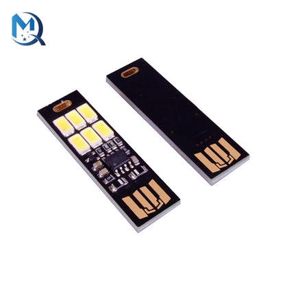 1-10Pcs Portable Mini 5730 USB 6 LED Light 5V Touch Sensor Dimmable Night Light for Power Bank Computer Laptop Book Reading Lamp