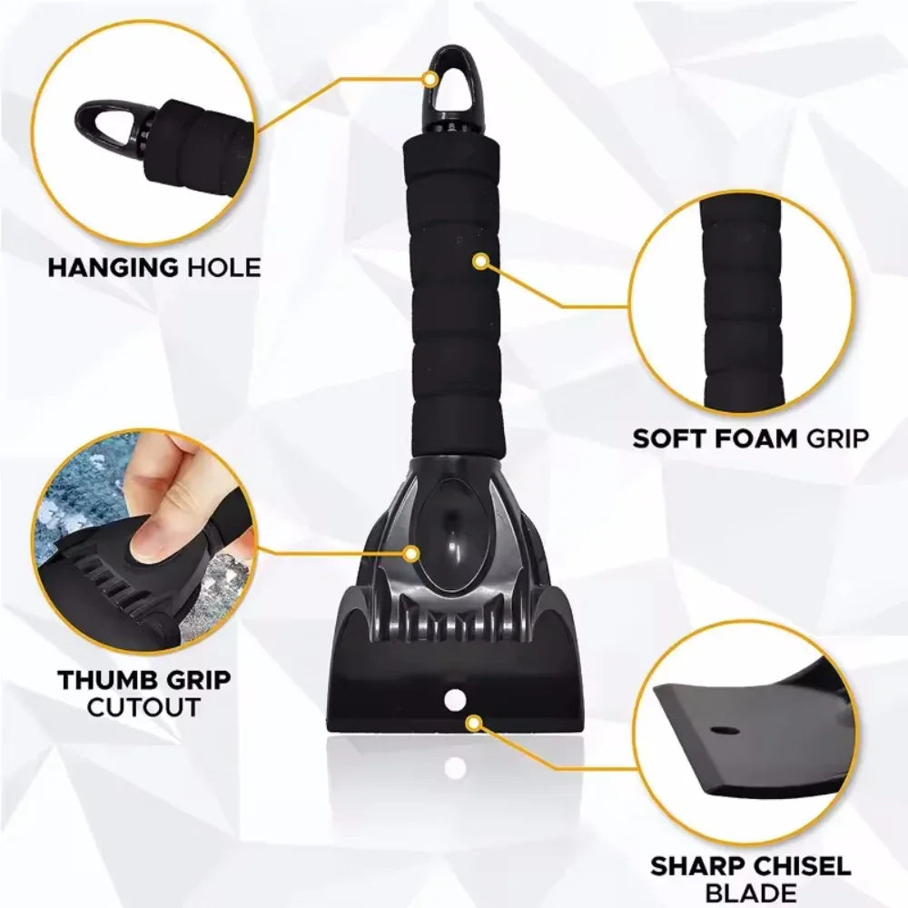 Car Snow Shovel Portable Ice Scraper Snow Brush Windshield Defrosting Snow Remove Broom Winter Auto Cleaner Tool Accessories