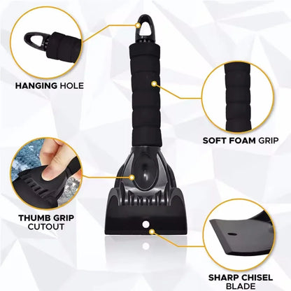 Car Snow Shovel Portable Ice Scraper Snow Brush Windshield Defrosting Snow Remove Broom Winter Auto Cleaner Tool Accessories
