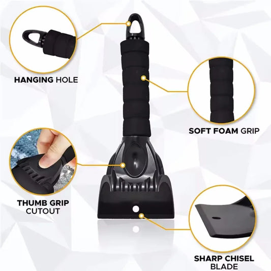 Car Snow Shovel Portable Ice Scraper Snow Brush Windshield Defrosting Snow Remove Broom Winter Auto Cleaner Tool Accessories