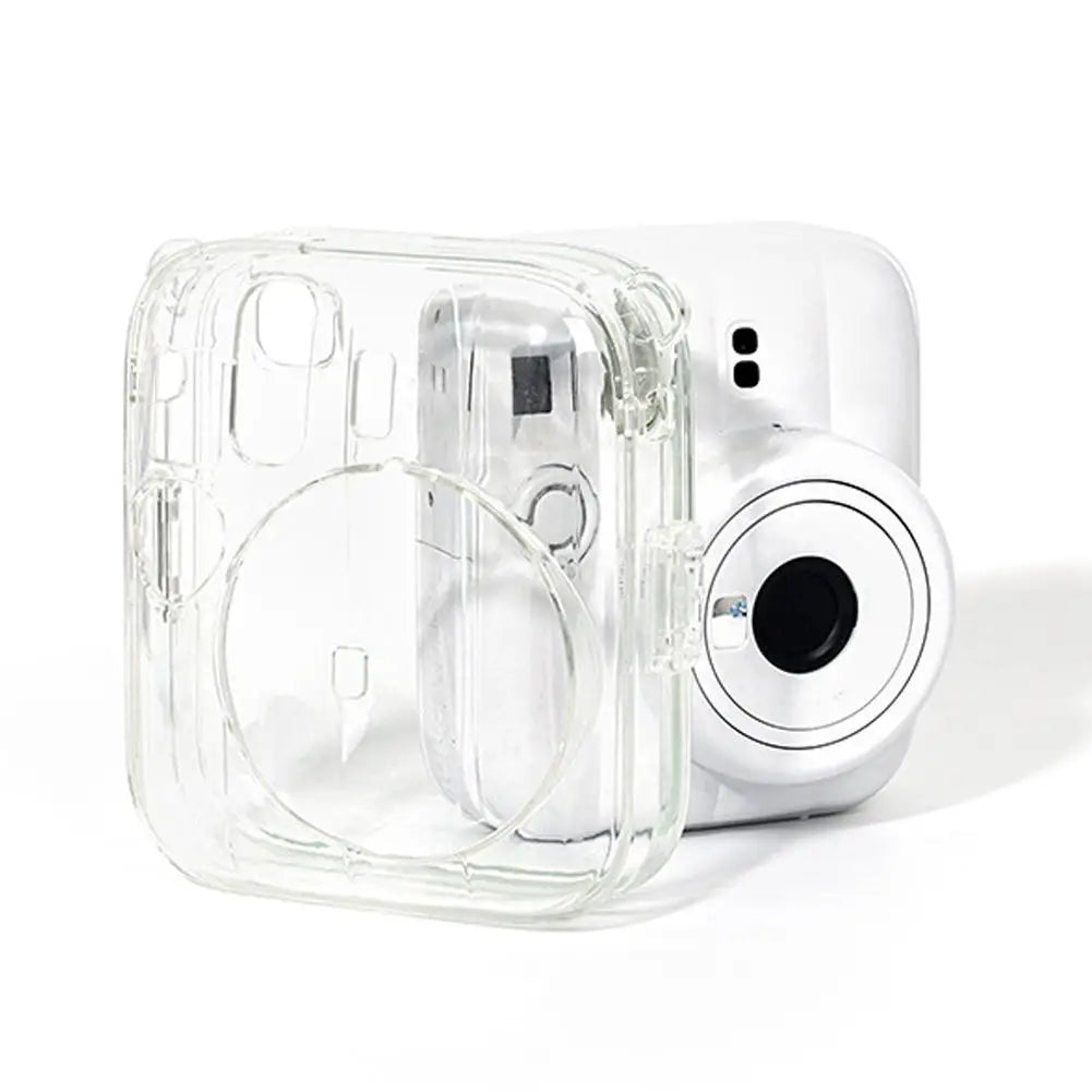 Crystal Clear Case for Fujifilm Instax Mini 13 Camera Transparent Hard PC Protective Cover Shell B1K4