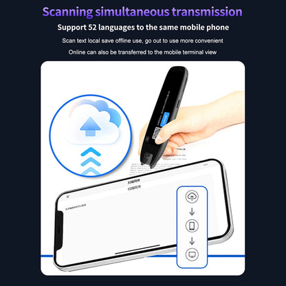 Translation Pen 142 Languages Smart Scanner Translator Pen Intelligent Scanning Point Reading Recording Pen for Teacher Student