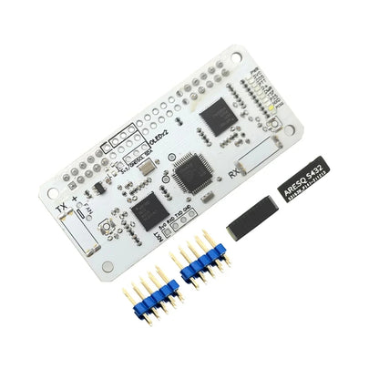 jumbospot White MMDVM HS Dual Hat Duplex RX TX UHF VHF Hotspot Board With Oled Display And Case For Raspberry Pi
