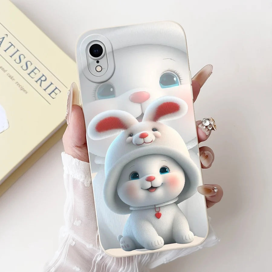 For iPhone X XR XS SE 2020 Case iPhoneX Liquid Soft Silicone Case For iPhone x s XR Back Cover For iphone se 2020 Phone Bumper