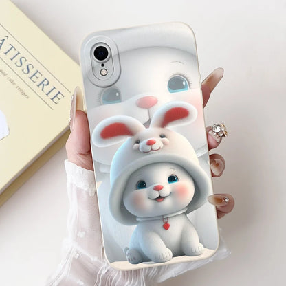 For iPhone X XR XS SE 2020 Case iPhoneX Liquid Soft Silicone Case For iPhone x s XR Back Cover For iphone se 2020 Phone Bumper