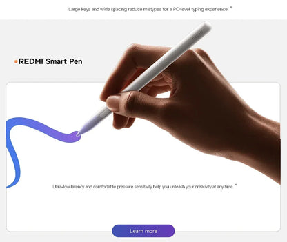 Xiaomi Redmi Pad 2 Pro Global Version Snapdragon 7s Gen 4 12.1" 2.5K Crystal clear Display 33W Fast Charging 12000mAh Battery