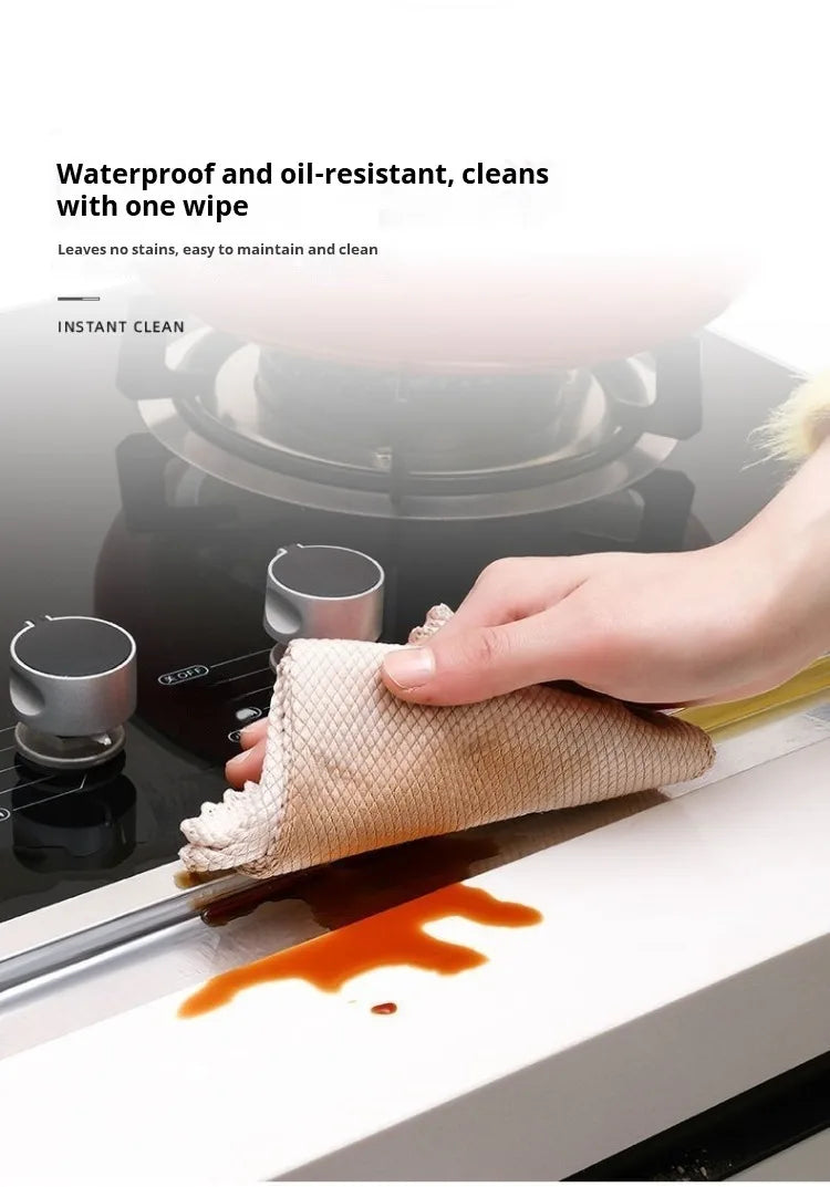 5-20m Kitchen Aluminum Foil Tape Waterproof Heat Resistant Heavy Duty 3/5cm Width Self Adhesive Seal Tape for Stove Gap Repair