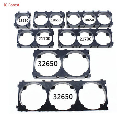 Wholesale 100 Pcs 18650/21700/26650/32650 Lithium Battery Holder 12V/24V/36V48V/60V72V e-bike Battery Combination Fixed Bracket