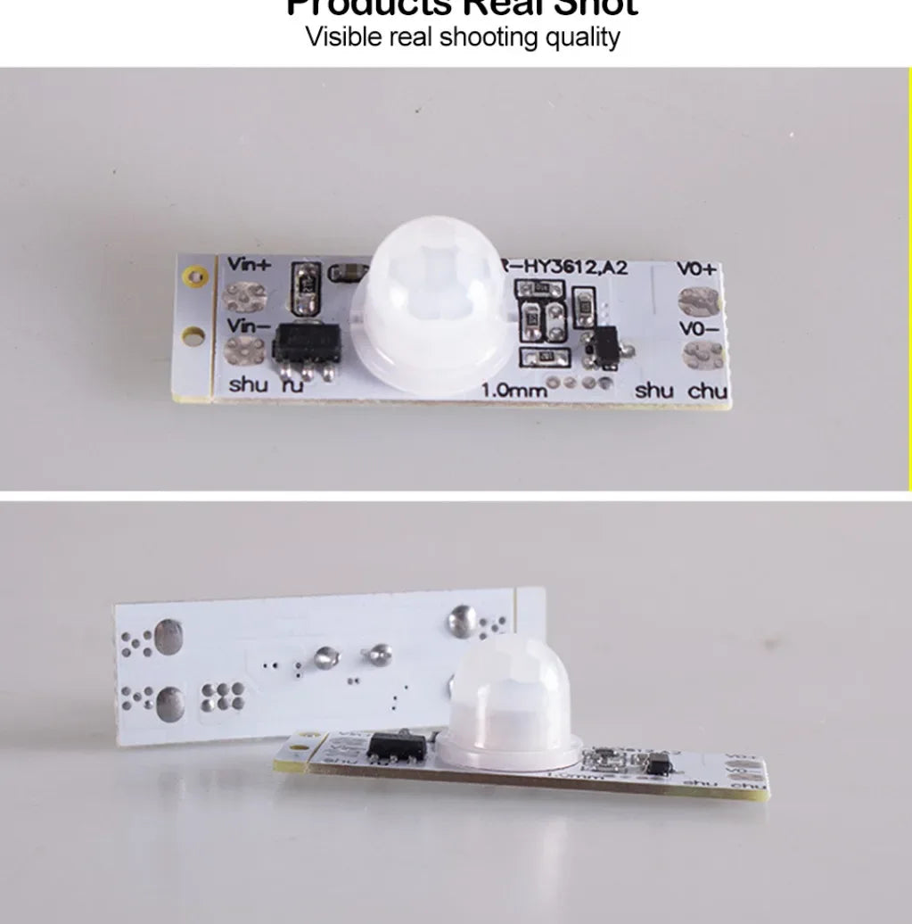 PIR Motion Sensor Switch DC 12V 24V PIR Motion Sensor Movement Detector Activated Timer Automatic Switch ON OFF for LED Strip