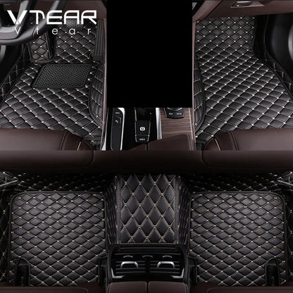 Vtear Car Floor Mat Interior Carpet Pu Foot Pad Mats Cover Decoration Car-styling Accessories Protection For Haval Jolion 2023