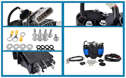 AP03 CKMTA12 Twin Air Compressor High Output #CKMTA12 new for Universal TOP