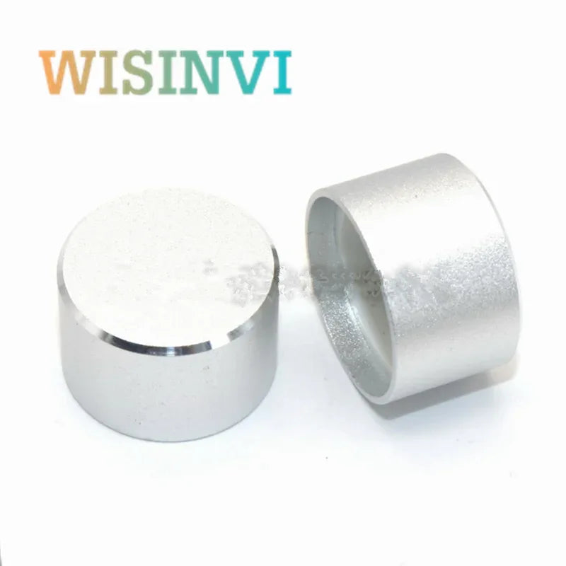 10PCS 7*10MM Aluminum Alloy Light Touch Switch Button Cap Diameter 7mm Height 10mm Square Hole 3.2 × 3.2mm