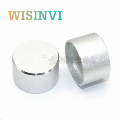 10PCS 7*10MM Aluminum Alloy Light Touch Switch Button Cap Diameter 7mm Height 10mm Square Hole 3.2 × 3.2mm