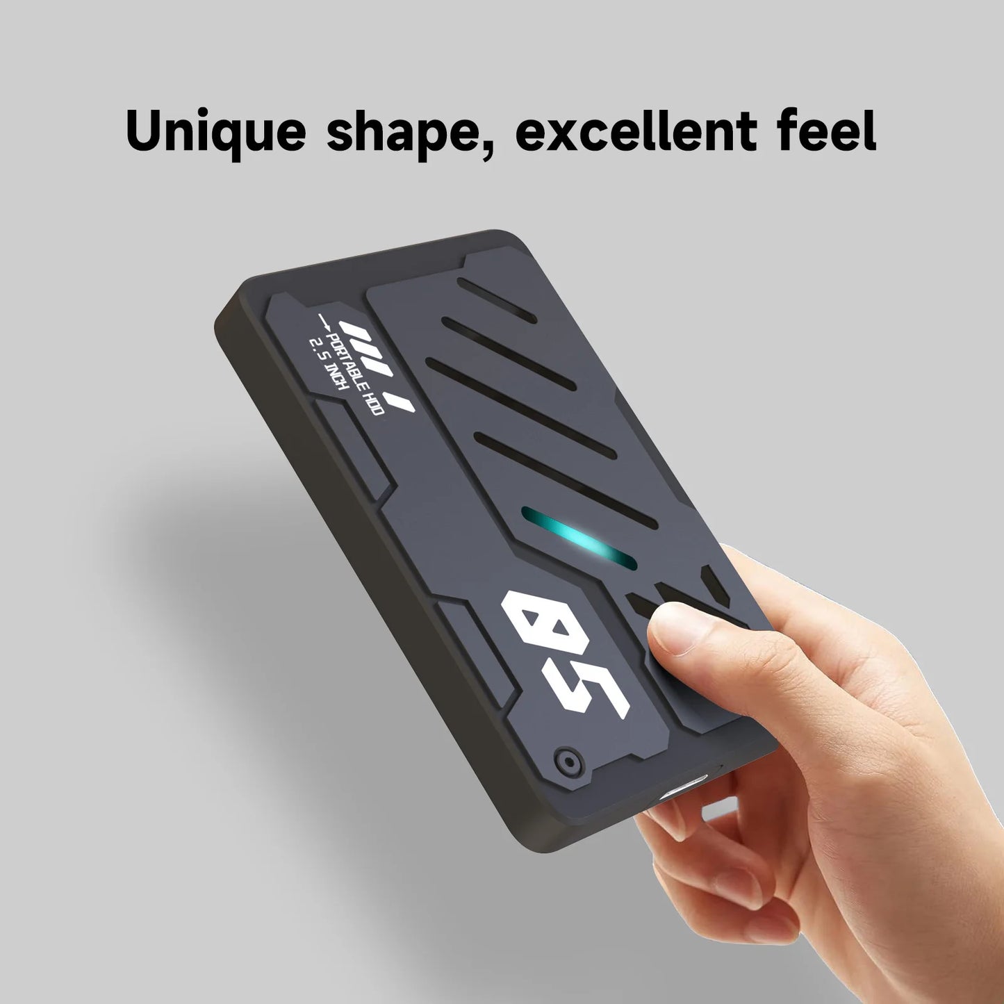 HDD 2.5'' Portable External Hard Drive 1tb/500gb/750gb /500gb/320gb/250gb/160gb USB3.0/3.1 for Laptop PC MacBook PS4 PS5 Xbox