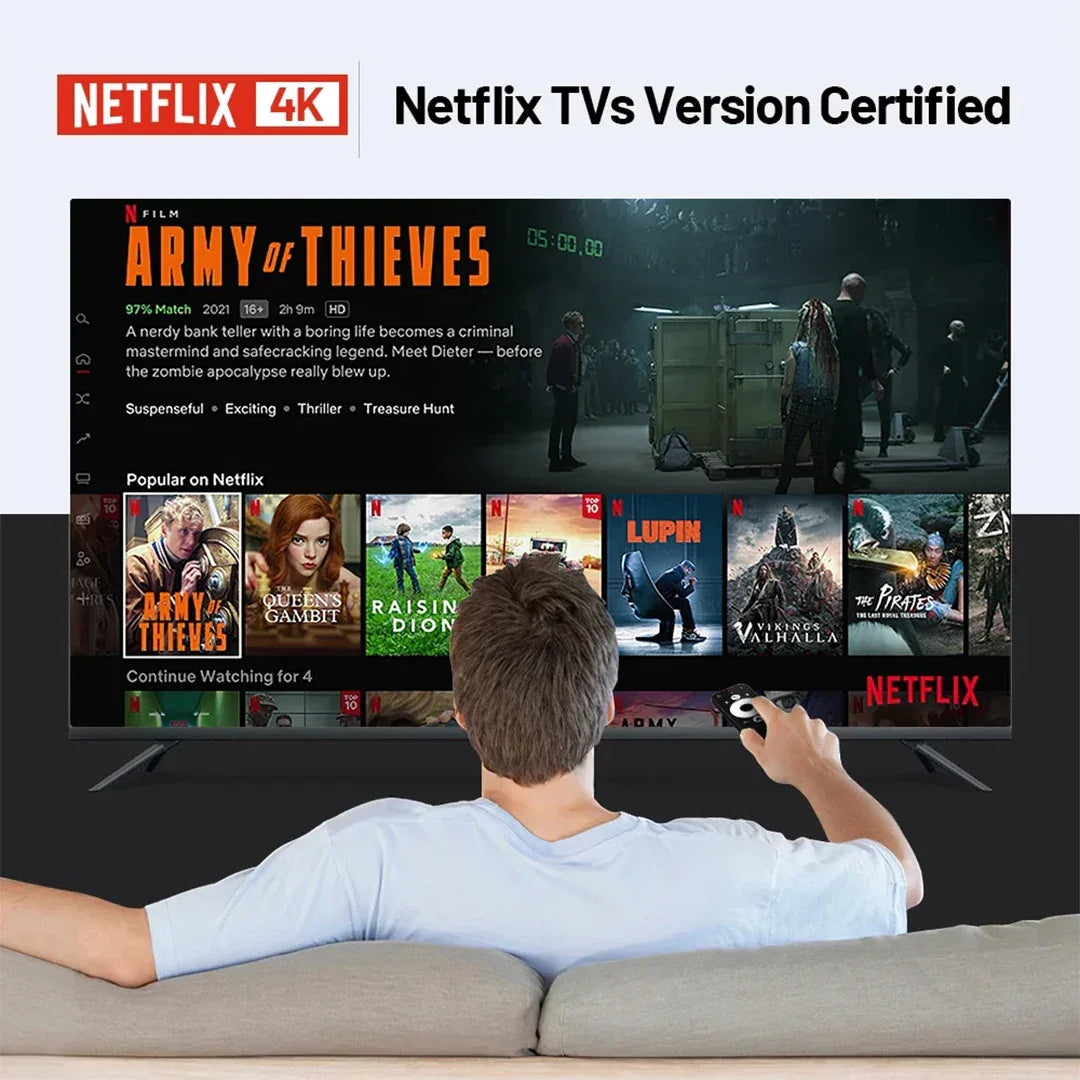 Smart TV Box 8GB 128GB Android 14 ATV Allwinner H313 Google Assistant 8K Video 4k HDR10 Media Player T1 Very Fast Set Top Box