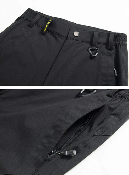 TACVASEN Quick Dry Outdoor Hiking Pants Men Summer Lightweight Rip-stop Cargo Work Trousers Multi-Pockets Camping Fishing Pants