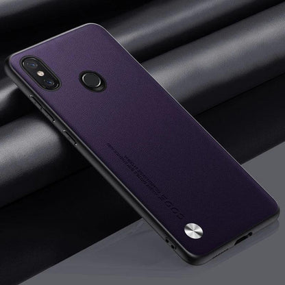 Luxury PU Leather Case For Xiaomi Mi 8 Mi8 Back Cover Matte Silicone Full Protection Phone Case For Xiaomi 8 Xiaomi8 Coque