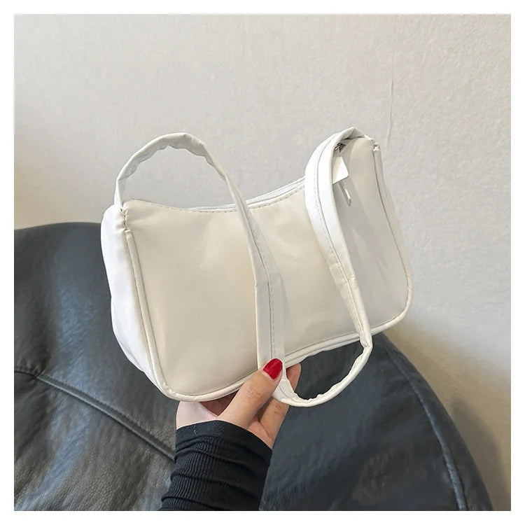 PU Candy Color Mini Handbag Women Shoulder Bag Girls Small Hand Bag Key Phone Pouch Coin Purse Card Bags Card Holder for Women