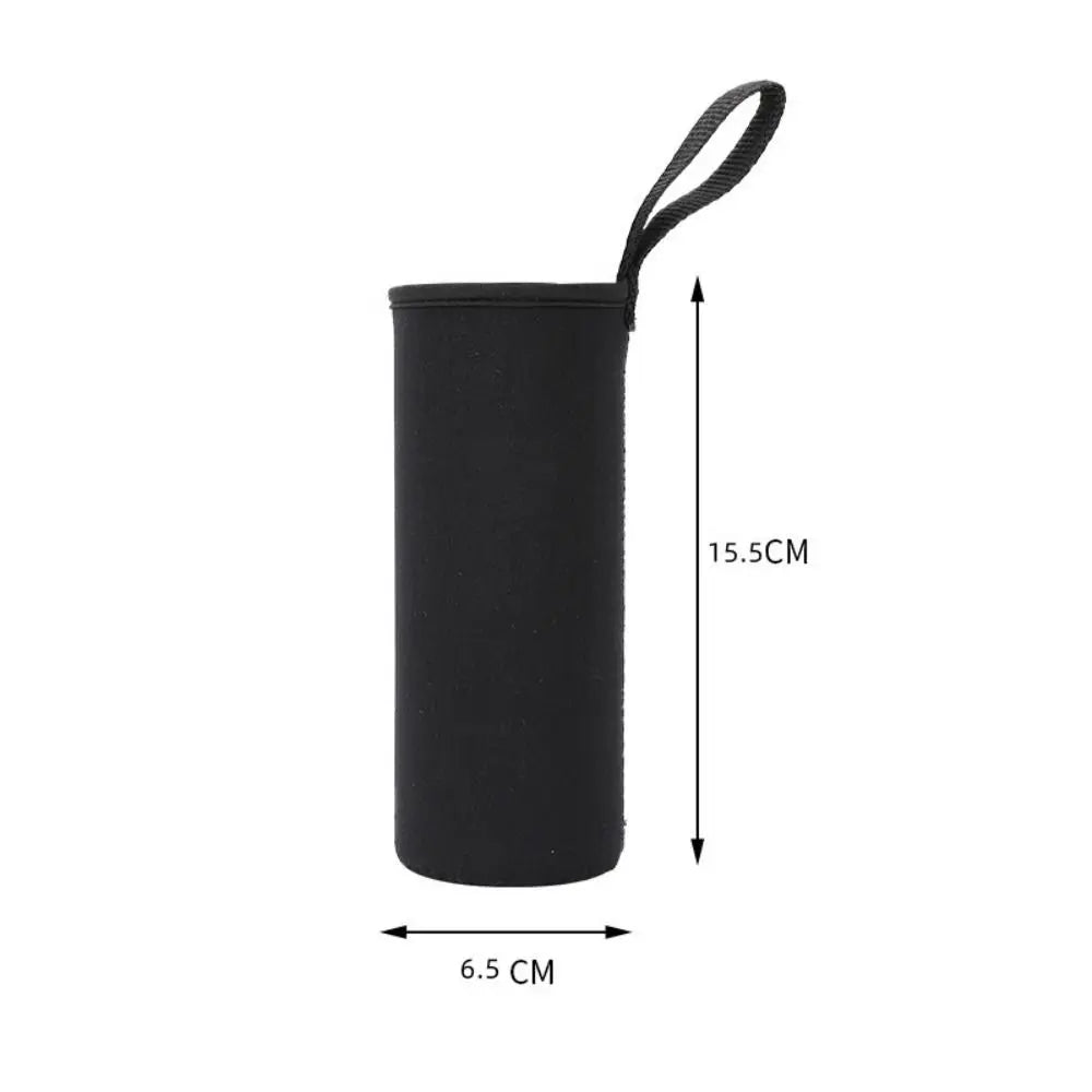 High Quality Portable Water Bottle Cover Anti-fall Neoprene Water Bottle Case Creative Elastic Vacuum Cup Sleeve Outdoor