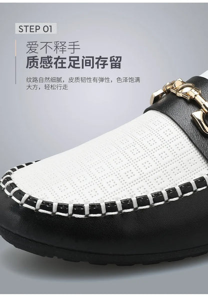 2026 Spring Autumn New Men's Sports Shoes Fashion anti-slip sneakers Casual PU Leather Business Shoes Versatile Work Shoes
