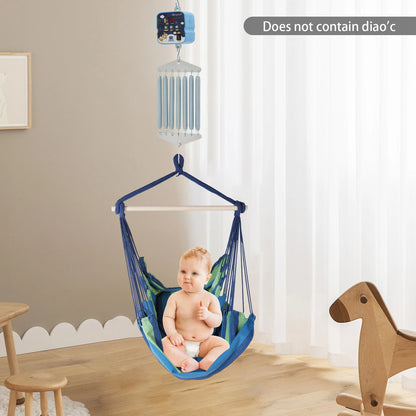 12W Electric Baby Swing Control, 7 Springs Baby Cradle Rocker Control, Adjustable Hanging Babies 0-12 Months